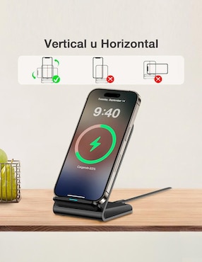 Soporte para celular con cargador 1Hora inalámbrico edición estándar