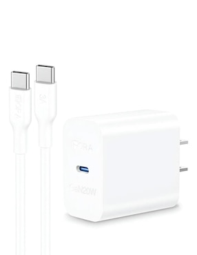 Cargador pared 1Hora de 20 W USB GAR153