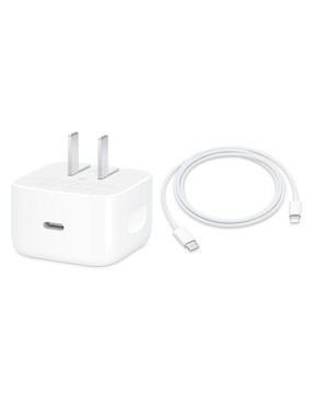 Cargador pared Mobest de 40 w Lightning + USB tipo C adaptador dinámico de 40 w máx 60 w