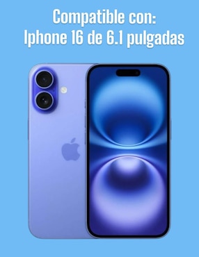 Funda para iPhone 16 de silicón