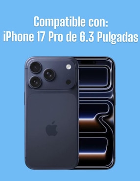Funda para iPhone 17 Pro de silicón