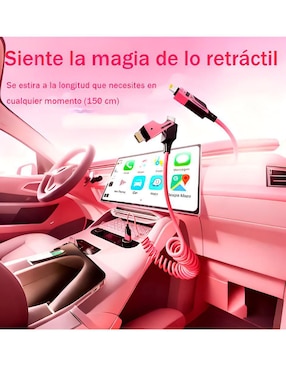 Cable USB Lightning, micro usb y tipo C Xtellar a tipo usb c de 1.5 m