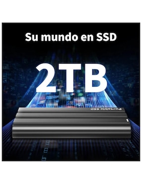 Disco duro externo Lab.G capacidad 2 TB