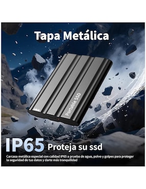 Disco duro externo Lab.G capacidad 2 TB
