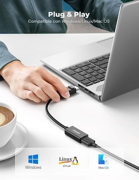 Adaptador de display port a HDMI Ugreen