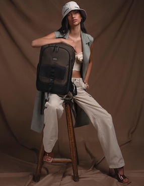 Mochila con portalaptop Cool Capital RE3 & Beech Wood unisex