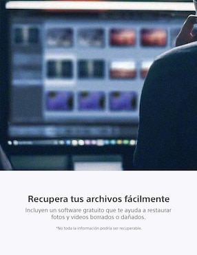 Memoria CFexpress Sony capacidad 480 GB