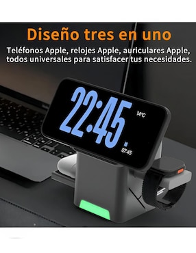 Estación de carga 3 en 1 Xtellar de 15 W Universal