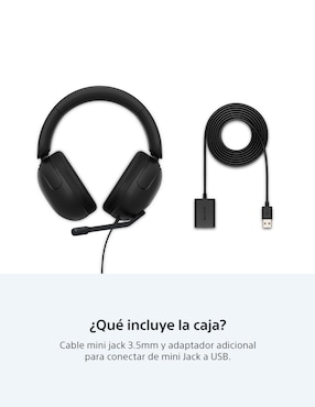 Audífonos gamer over-ear Sony INZONE H3 alámbricos