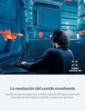 Audífonos gamer over-ear Sony INZONE H3 alámbricos