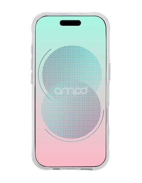 Funda para Iphone Ampd Blue Blossom de policarbonato