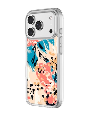 Funda para Iphone Ampd Blue Blossom de policarbonato