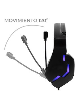 Audífonos gamer Gravitas alámbricos