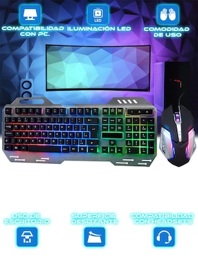 Mouse y teclado Store Cline K2054