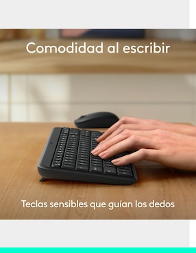 Mouse y teclado Logitech MK250