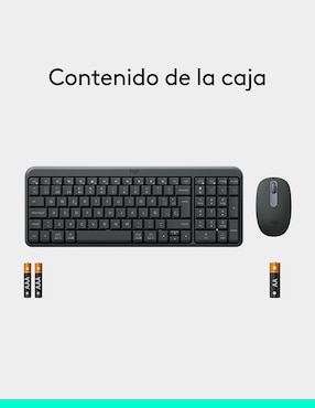Mouse y teclado Logitech MK250