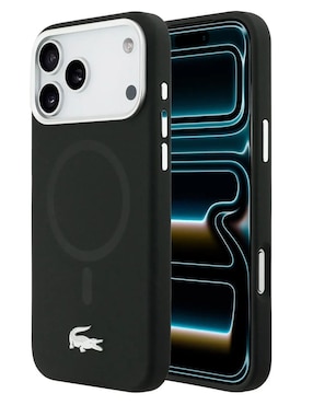 Funda para iPhone 17 pro max Lacoste de silicón