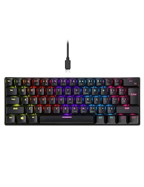 Teclado gamer inalámbrico Mubitech F25
