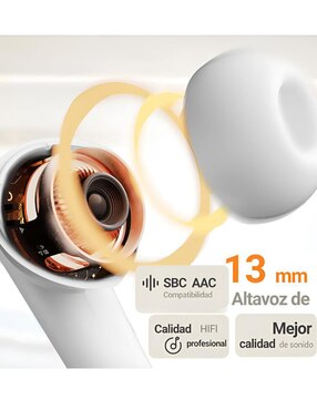 Audífonos in-ear Xtellar Xtllar7925 inalámbricos con cancelación de ruido