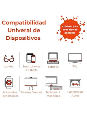 Líquido limpiador Whoosh 8 piezas