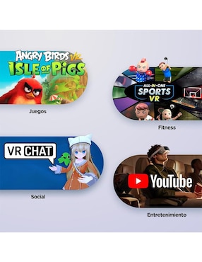Lentes de realidad virtual Pico para multiplataforma