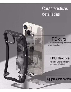 Funda para Iphone Ringke Fusion X de TPU