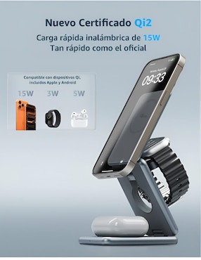 Cargador inalámbrico Xtellar de 100 W XTLLAR11628