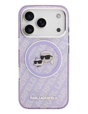 Funda para iPhone Karl Lagerfeld Heads On de plástico