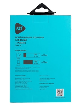 Batería portátil Stf 5000 mah Power Bank Stf