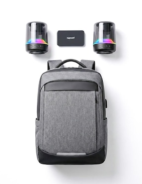 Set de bocinas Highlink Rainbow, Backpack y Powerbank alámbricos/inalámbricos