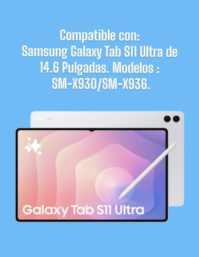 Funda para tablet Teknet Samsung Galaxy Tab S11 Ultra de 14.6 SM-X930