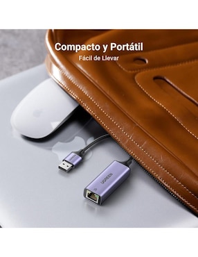 Set de cable ethernet Ugreen a tipo USB de 0.5 m