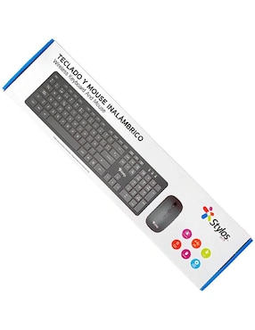 Mouse y teclado Stylos STPKTM5B