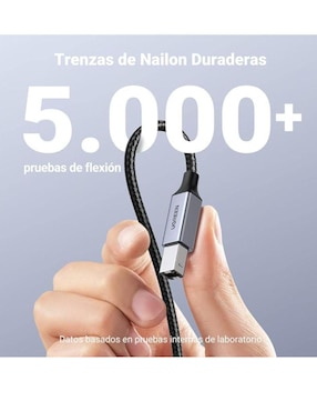 Cable USB C Ugreen a tipo USB B de 2 m