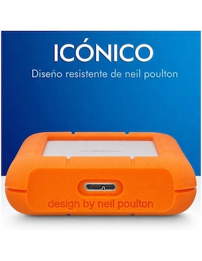 Disco duro externo Lacie capacidad 1 TB