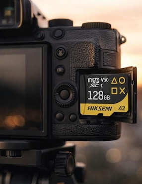 Memoria micro SD Hiksemi capacidad 128 GB