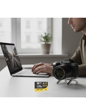 Memoria micro SD Hiksemi capacidad 128 GB