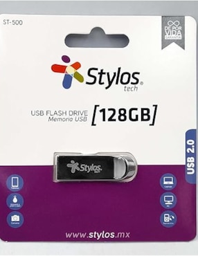USB para almacenar 128 GB Stylos
