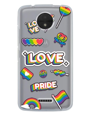 Funda Para Celular Motorola Pride Orgullo Gay LGBT De Silicón