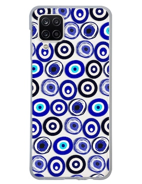 Funda Para Celular Samsung Ojo Turco Pincel De Silicón