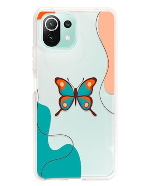 Funda Para Xiaomi Mariposa De Silicón