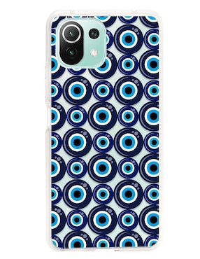 Funda Para Xiaomi Ojo Turco Azul De Silicón