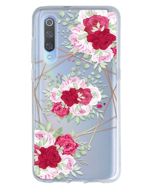 Funda Para Xiaomi Flores Y Lineas De Silicón