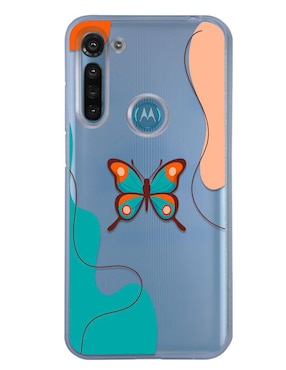 Funda Para Motorola Mariposa De Silicón