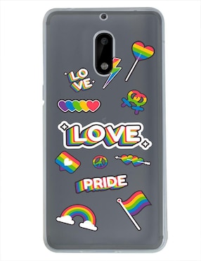 Funda Para Nokia Pride LGBTT Love De Silicón