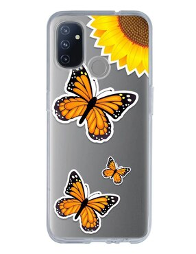 Funda Para OnePlus Mariposa Monarca De Silicón