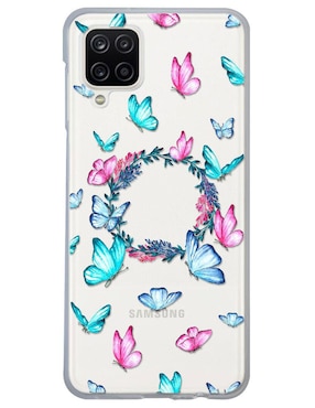 Funda Para Celular Samsung Butterfly De Silicón