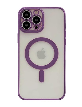 Funda Para IPhone 13 Pro Max Platinada De Plástico