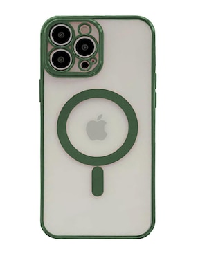 Funda Para Celular IPhone Platinada De Plástico