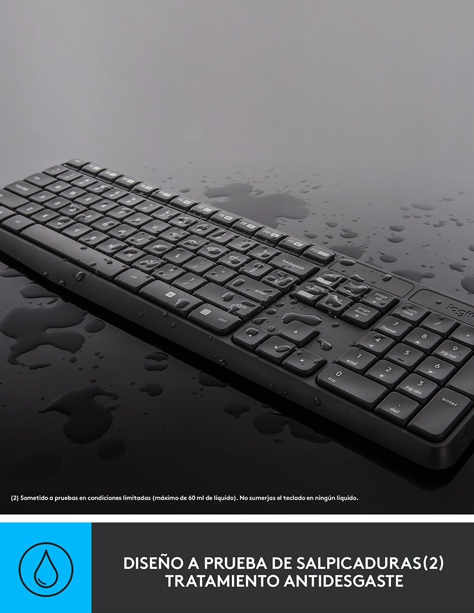 Mouse y teclado Mk235 4